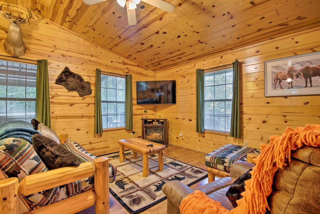 Stephens Gap Broken Bow Cabin With Hot Tub, Near Hiking And Fishing מראה חיצוני תמונה
