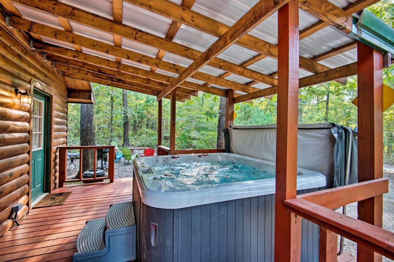 Stephens Gap Broken Bow Cabin With Hot Tub, Near Hiking And Fishing מראה חיצוני תמונה