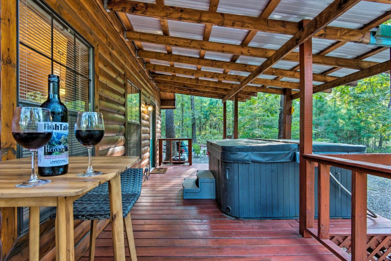 Stephens Gap Broken Bow Cabin With Hot Tub, Near Hiking And Fishing מראה חיצוני תמונה